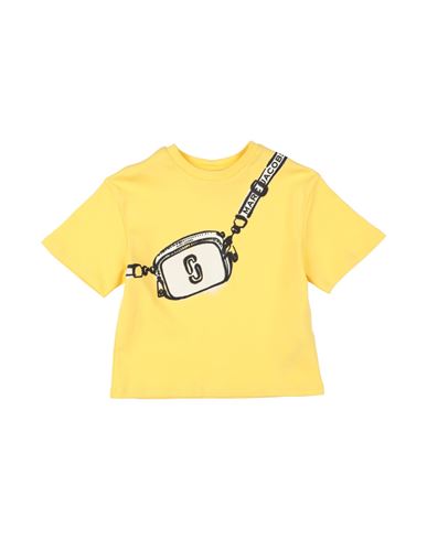 Marc Jacobs Babies'  Toddler Girl T-shirt Yellow Size 5 Cotton