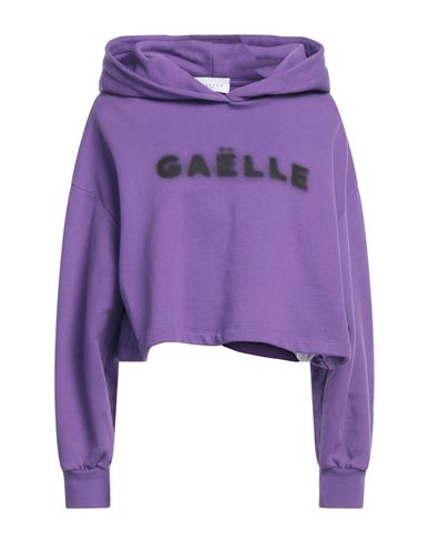 Gaelle Paris Gaëlle Paris Woman Sweatshirt Purple Size 1 Cotton