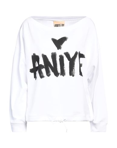 Shop Aniye By Woman Sweatshirt White Size 8 Cotton