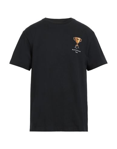 Maison Kitsuné Man T-shirt Black Size L Cotton