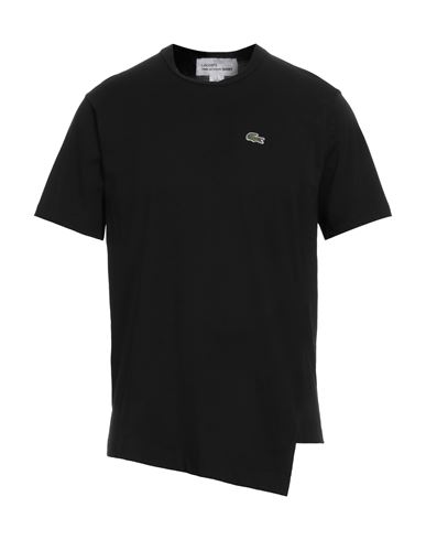 Lacoste X Comme Des Garçons Shirt Man T-shirt Black Size M Cotton