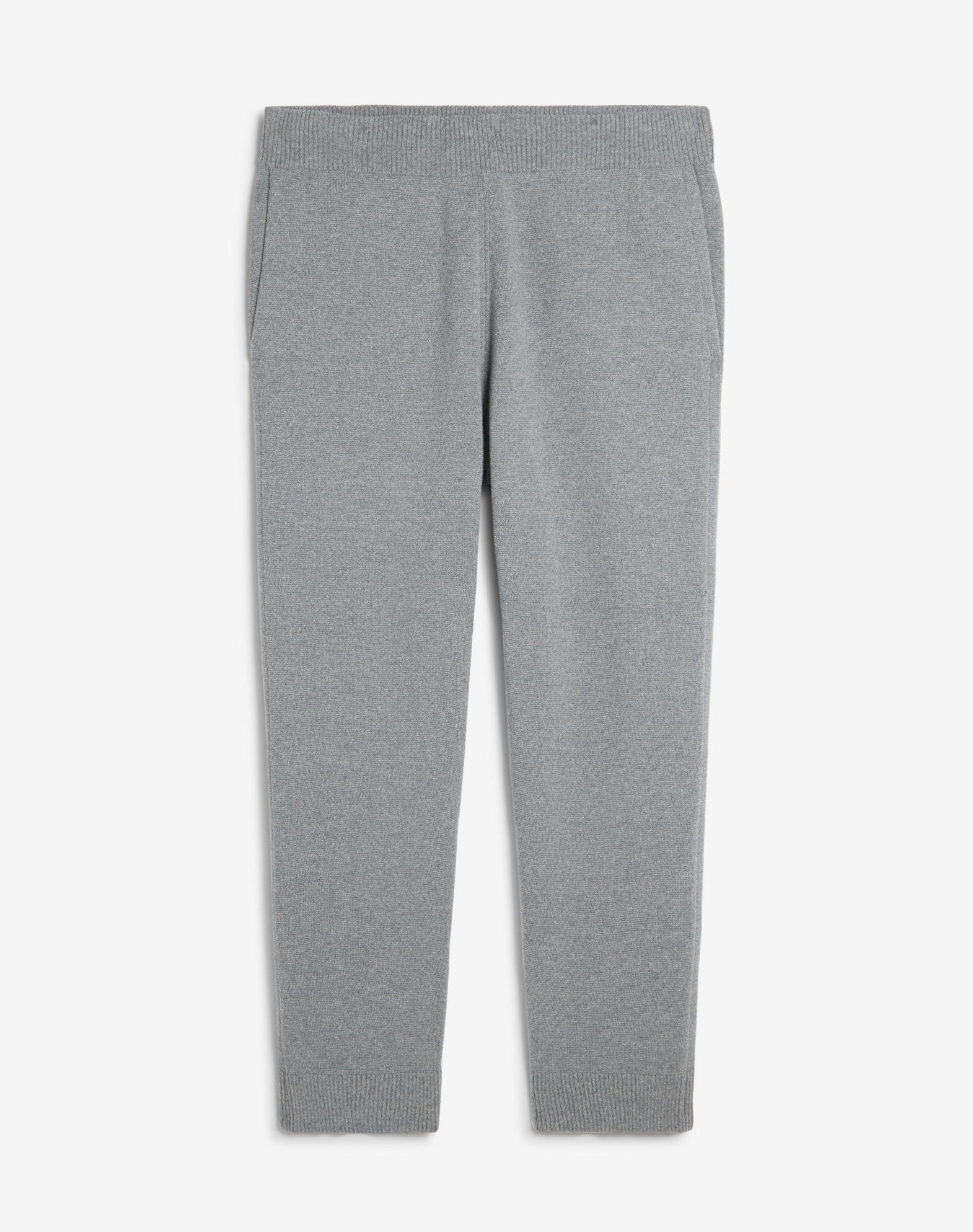 Shop Dunhill Athluxury Cotton Cashmere Track Pants In Grey