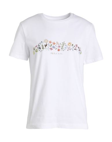 Shop Ps By Paul Smith Ps Paul Smith Woman T-shirt White Size S Organic Cotton