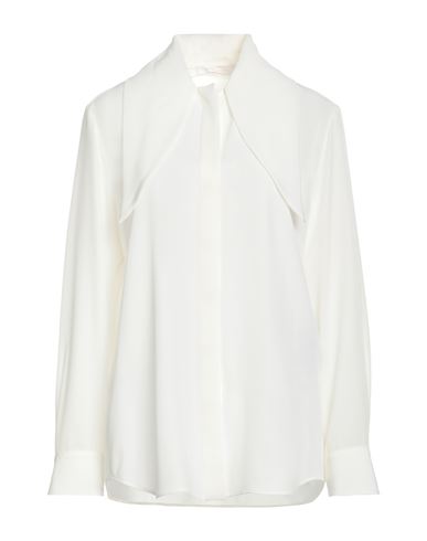 Shop Chloé Woman Shirt Ivory Size 10 Silk In White