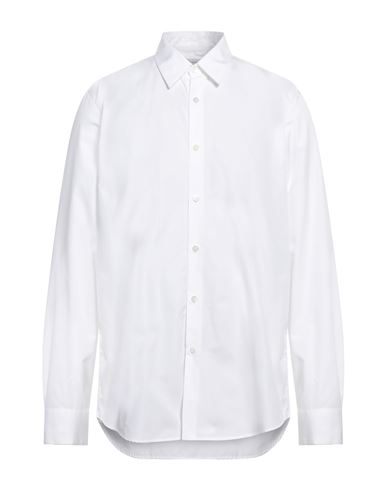 Shop Dries Van Noten Man Shirt White Size 42 Cotton