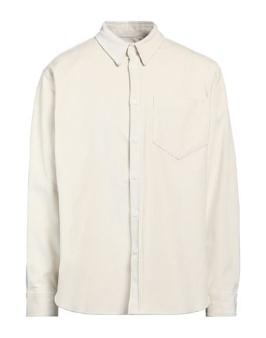 Ami Alexandre Mattiussi Man Shirt Off White Size L Cotton