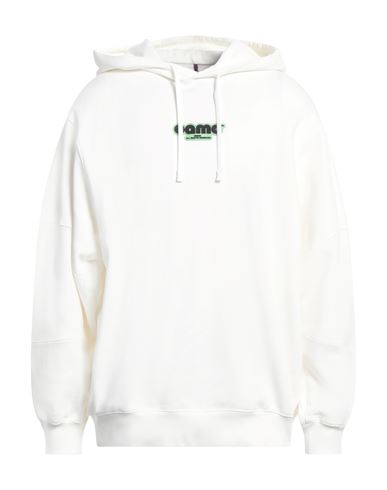 Shop Oamc Man Sweatshirt White Size L Cotton