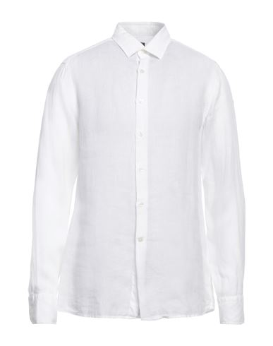 Shop Lab. Pal Zileri Man Shirt White Size 16 ½ Linen