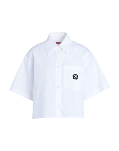 Shop Kenzo Woman Shirt White Size 8 Cotton