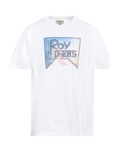 Roy Rogers Roÿ Roger's Man T-shirt White Size Xl Cotton