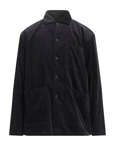 Eton Man Shirt Black Size Xl Cotton