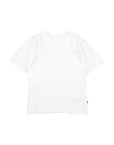 Shop Molo Toddler Girl T-shirt White Size 7 Organic Cotton