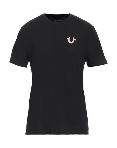 Shop True Religion Man T-shirt Black Size Xxl Cotton