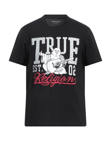 True Religion Man T-shirt Black Size Xl Cotton