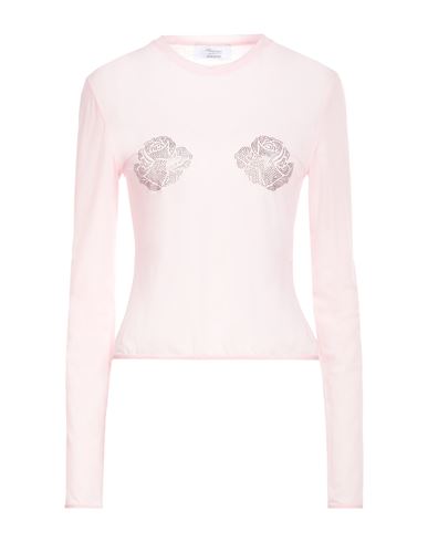 Shop Blumarine Woman T-shirt Pink Size 8 Polyamide, Elastane