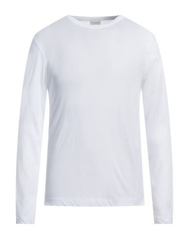 Shop Dries Van Noten Man T-shirt White Size M Cotton