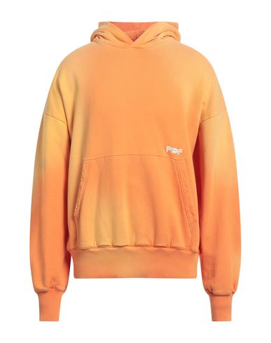 Shop Pdf Man Sweatshirt Orange Size Xl Cotton