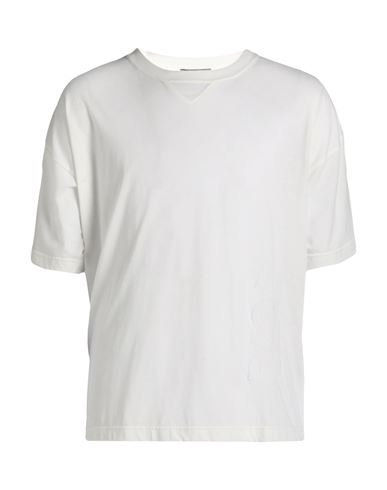 Dior Homme Man T-shirt Off White Size L Cotton, Polyester