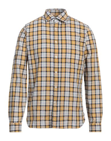 Xacus Man Shirt Yellow Size 16 ½ Cotton