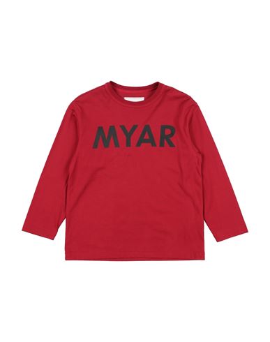 Myar Toddler Boy T-shirt Brick Red Size 6 Cotton In Red