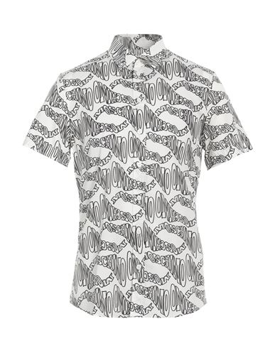 Shop Moschino Man Shirt White Size 16 ½ Cotton