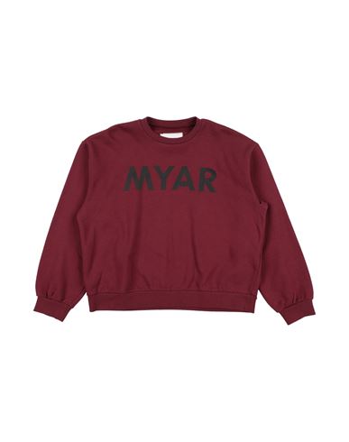 Myar Toddler Boy Sweatshirt Burgundy Size 6 Cotton In Red