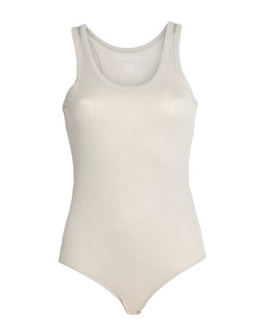 MAJESTIC MAJESTIC FILATURES WOMAN BODYSUIT GREY SIZE 1 VISCOSE, ELASTANE 