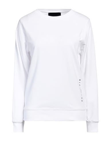 Shop John Richmond Woman Sweatshirt White Size Xl Cotton, Polyester
