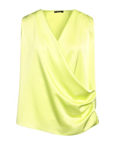 Shop Hanita Woman Top Acid Green Size L Polyester