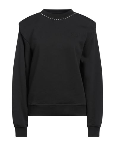 Karl Lagerfeld Woman Sweatshirt Steel Grey Size S Organic Cotton In Gray
