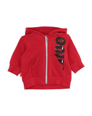 Shoe® Shoe Newborn Boy Sweatshirt Red Size 3 Cotton, Elastane In Red