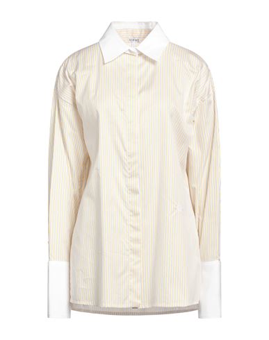 Shop Loewe Woman Shirt Yellow Size 6 Cotton, Polyester