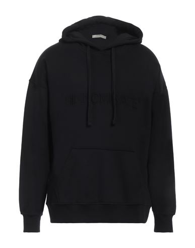 Shop Hinnominate Man Sweatshirt Black Size Xl Cotton, Elastane