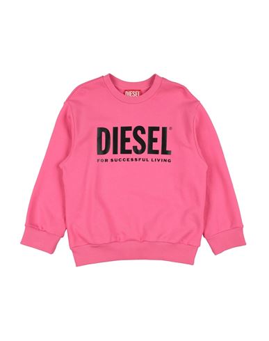 Diesel Toddler Sweatshirt Fuchsia Size 6 Cotton, Elastane In Pink