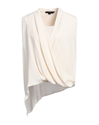 Shop Seventy Sergio Tegon Woman Top Cream Size S Cotton, Modal, Acetate, Silk In White