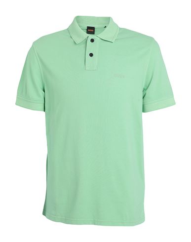 Hugo Boss Boss Man Polo Shirt Light Green Size Xl Cotton