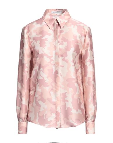 Shop Vivetta Woman Shirt Blush Size 4 Polyester In Pink