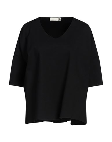 Shop Haveone Woman T-shirt Black Size Onesize Viscose, Polyamide, Elastane