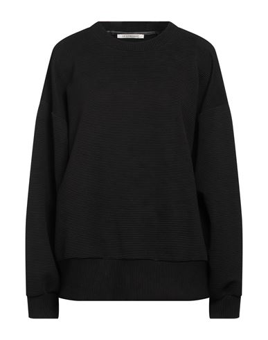 Le Streghe Woman Sweatshirt Black Size L Polyester, Elastane