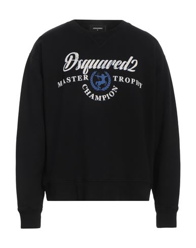 Dsquared2 Black Men's Fw23 Sweatshirt In Black
