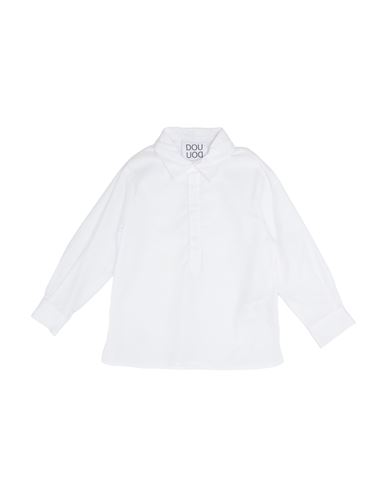 Douuod Toddler Boy Shirt White Size 6 Cotton In White