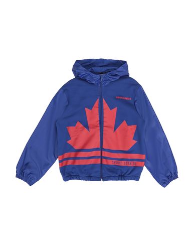 Dsquared2 Toddler Sweatshirt Bright Blue Size 4 Cotton, Polyester In Blue