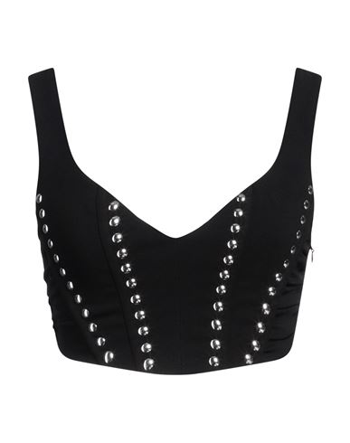 Aniye By Woman Top Black Size 6 Polyester, Elastane In Black