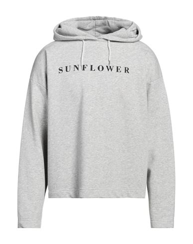 Shop Sunflower Man Sweatshirt Grey Size M Cotton, Polyester