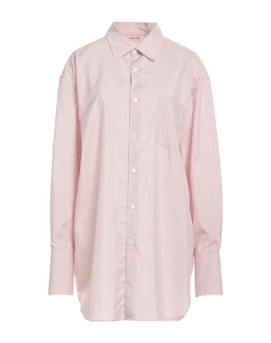 Shop Auralee Woman Shirt Pink Size 2 Cotton, Polyester