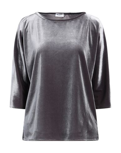 Shop Rue Du Bac Woman Top Grey Size 8 Polyester, Elastane
