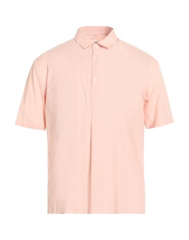 Daniele Alessandrini Homme Man Shirt Light Pink Size S Cotton In Pink