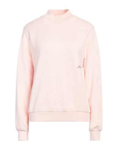 Shop Hinnominate Woman Sweatshirt Blush Size Xs Cotton, Elastane In Pink