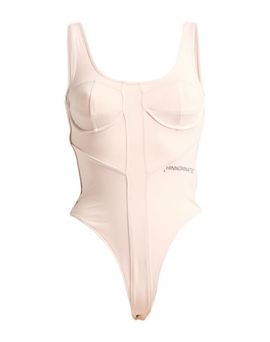 Hinnominate Woman Bodysuit Blush Size S Cotton, Elastane In Pink