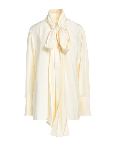 Shop Givenchy Woman Top Beige Size 6 Silk